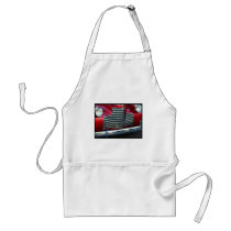 Red Classic Car apron