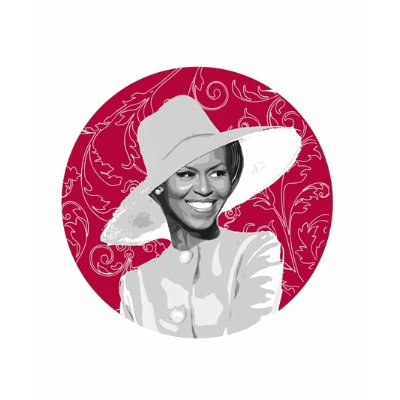 Red Classy Michelle T-Shirt by BrightFuture
