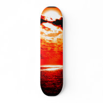Red Clouds skateboards by Photosbytim Red Clouds skateboards