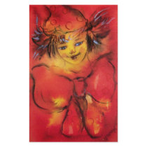RED CLOWN stationery by bulgan_lumini RED CLOWN stationery