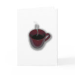 Red Coffee Cup Design by Leslie Harlow cards