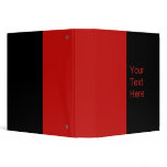 red color binders