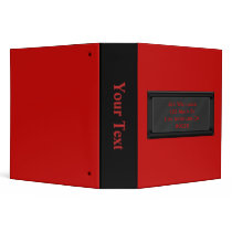 red color binders
