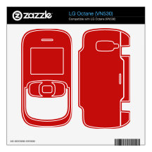 red color decals for the LG octane