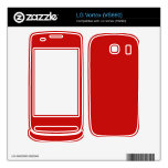 red color LG vortex skins