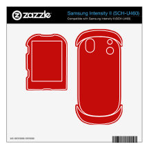 red color samsung intensity skins