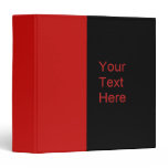 red color binders