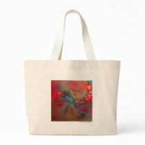 Red Colorful Abstract Bag