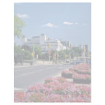 Red Colorful Elgin Street, Ottawa flowers Customized Letterhead