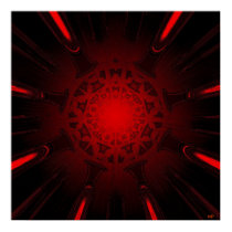 Red Concentrate Poster posters by KingDaddy Red Concentrate Poster posters