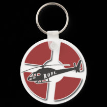 Red Copter Key Chain keychains