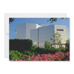 Red Corel Building, Ottawa flowers Personalized Invitations