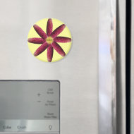 Red Corn Pattern magnet