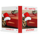 Red Corvette binders