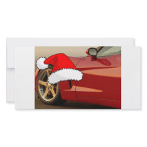 Red Corvette photo cards