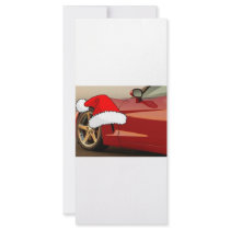 Red Corvette rack cards by Incatneato Red Corvette rack cards