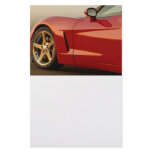 Red Corvette stationery