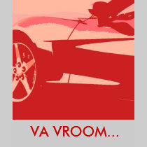Red Corvette t-shirts