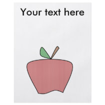 Red country apple personalized flyer