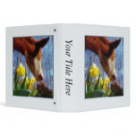 Red Cow and Yellow Daffodils binders