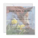 Red Cow and Yellow Daffodils Invitation