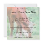 Red Cow in the Green Meadow Custom Invitation