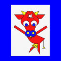 Red Cow postcards