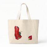 Red Cowboy Boots, Red Roses, Pug Dog & Scissors bags