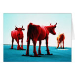 Red Cows Cards