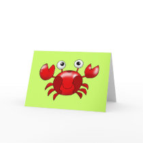 Red crab cards by jsoh Red crab cards