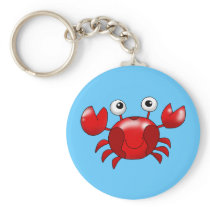 Red crab keychains