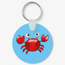Red crab keychains by jsoh Red crab keychains