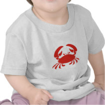 Red Crab Logo T-shirts