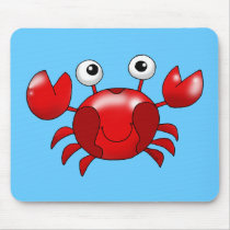 Red crab mouse pads