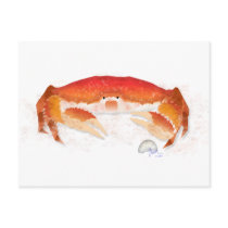 Red Crab postcards