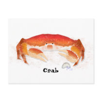 Red Crab postcards