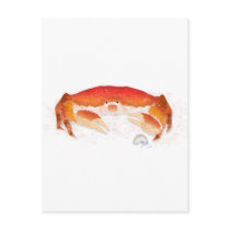 Red Crab postcards