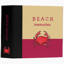 Red Crab red Binder