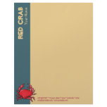 Red Crab sand2 Letterhead