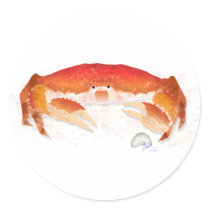 Red Crab stickers