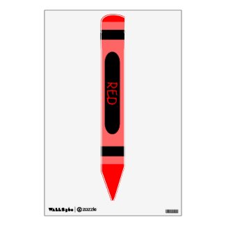 Red Crayon Room Graphic