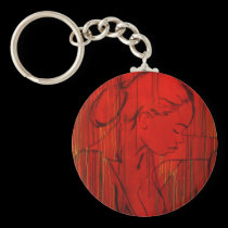 Red Creole Rain keychains