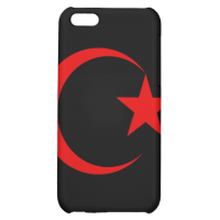 Red Crescent & Star.png iPhone 5C Cases
