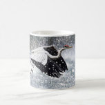 RED-CRESTED CRANE Wild Bird Mug