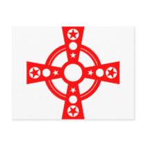 Red Cross and Stars postcards by Parable Red Cross and Stars postcards