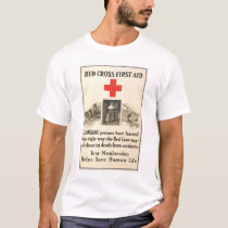 Red Cross First Aid t-shirts by lc_wpa Red Cross First Aid t-shirts