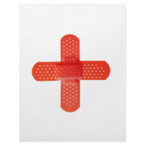 Red cross letterhead design
