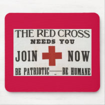 Red Cross mousepads by Politictees Red Cross mousepads