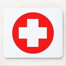 Red Cross Products & Designs! Mousepad
