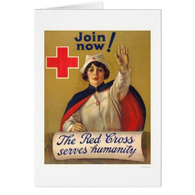 Red Cross serves humanity - Join now Cards by lc_wpa